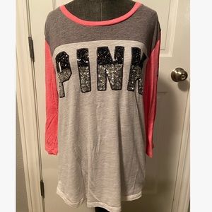 PINK long sleeve tee